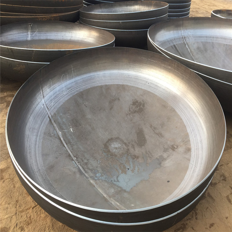 Torispherical head dish end cap for tank bottom