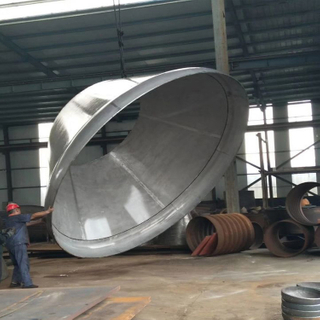 Hot Forging Pressure Vessel Boiler Part Conical Head Stainless Steel Tank Head Conical Dish Head