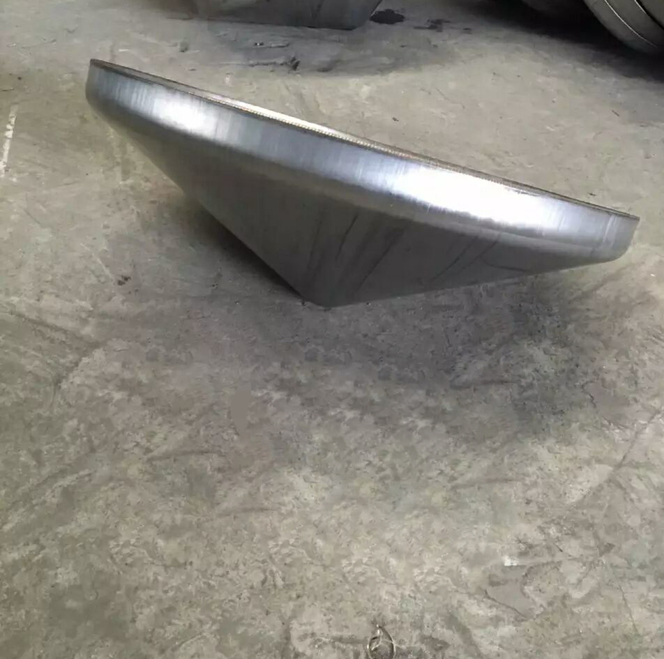Hot Forging Pressure Vessel Boiler Part Conical Head Stainless Steel Tank Head Conical Dish Head