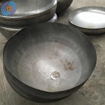hollow metal half sphere